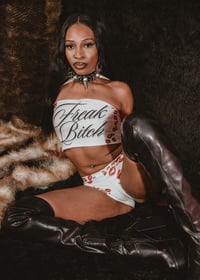 Image 1 of Freak B*tch Kiss Shorts Set 