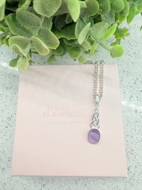 Image 2 of Amethyst Celtic Dropper