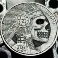 Chief skull nickel