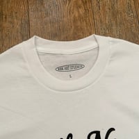 Image 4 of SMILE NOW, CRY LATER tee (full color - hand painted) 