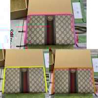 Image 1 of GG Neon Trim Clutch