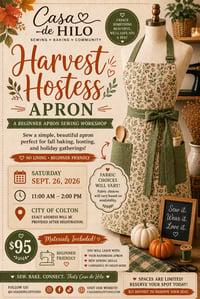 Harvest Hostess Apron