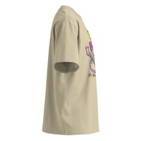 Image 11 of temple Unisex organic oversized high neck t-shirt 