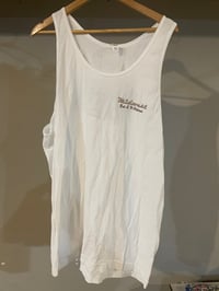 Image 3 of White new logo tank top 