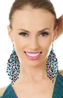 Crave Goddess Leopard Earrings 