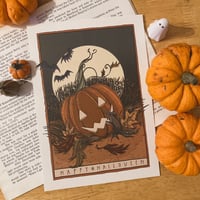 Image 1 of Halloween Tarot A5 Mini Print