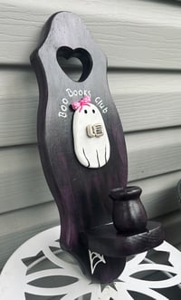 Image 2 of Boo Books Club Candlestick holder
