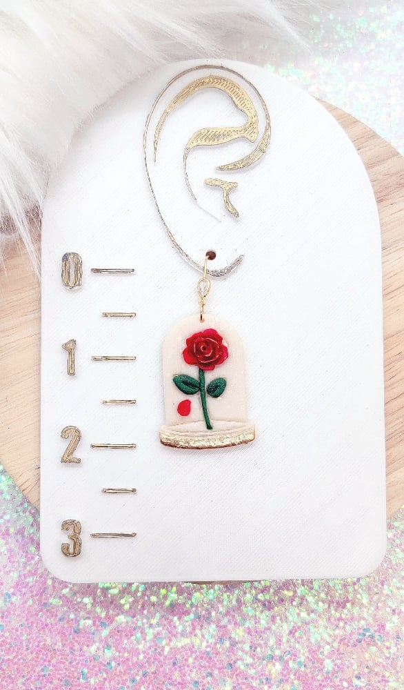 Image of Enchanted Rose Dangles