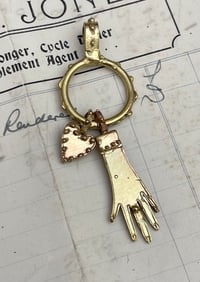 Image 1 of Hand on Heart Pendant 