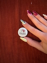 Image 3 of cool girl buttons 