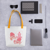 Image 1 of No selfies in the bathroom Tote bag