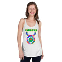 Image 5 of Taurus Women's Racerback Tank