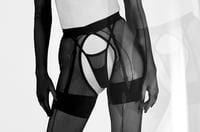 Image 5 of Crotchless Shorts / Transparent Shorts / Lingerie Shorts / Mesh Shorts / Open Crotch Shorts