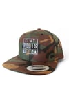 Camo square logo SnapBack 