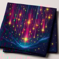 Image 2 of COSMIC RAIN FABRIC BY THE YARD 