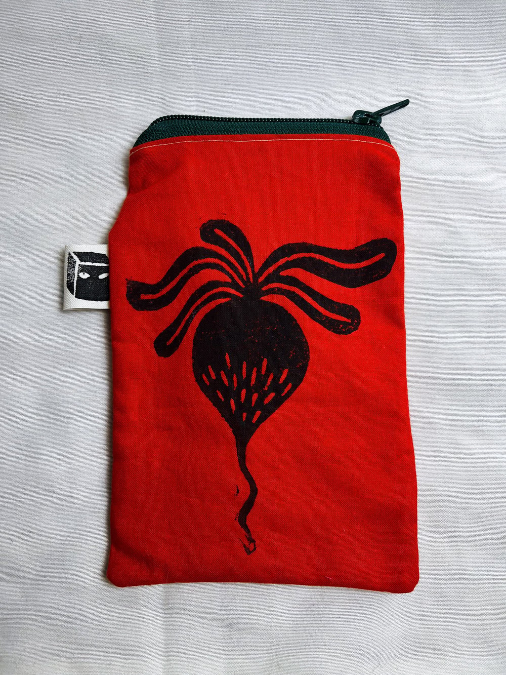 Image of handprinted UNI-BAG 07