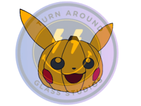 Image of Halloween Pikachu Pattern 