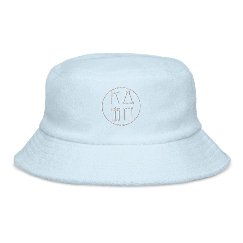 Image of KASHONLY TERRY CLOTH BUCKET HAT