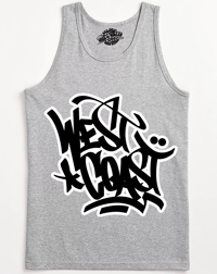 West Coast gray tank top