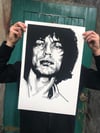 Sérigraphie "Mick Jagger"