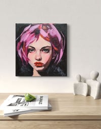 Image 2 of Girl with Pink hair
