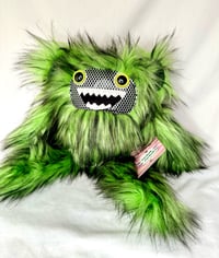 Image 3 of Green & Black Furball 