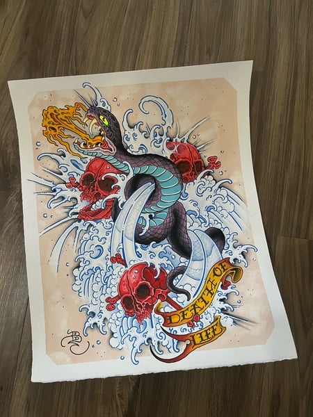 Image of Death of Life 14x17