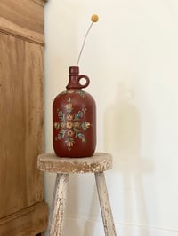 Image 2 of Ancienne dame-jeanne peinte