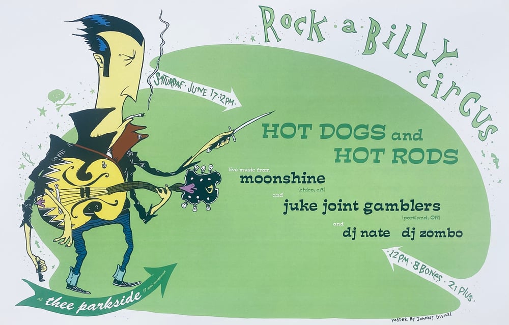 Rockabilly Circus - hot dogs and hot rods