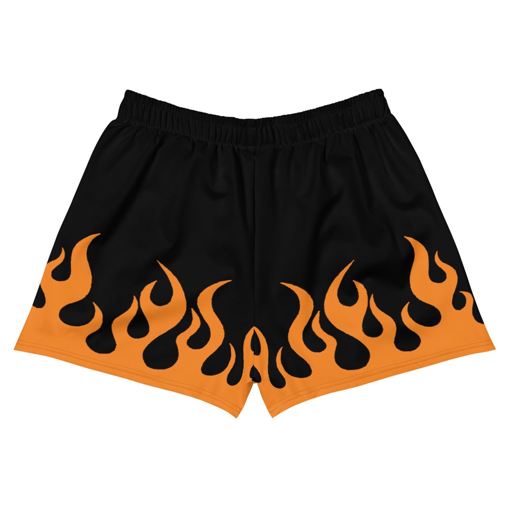 90s flame athletic Shorts