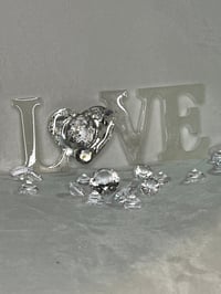 Image 1 of Unique “LOVE” Letter Sign/Stand