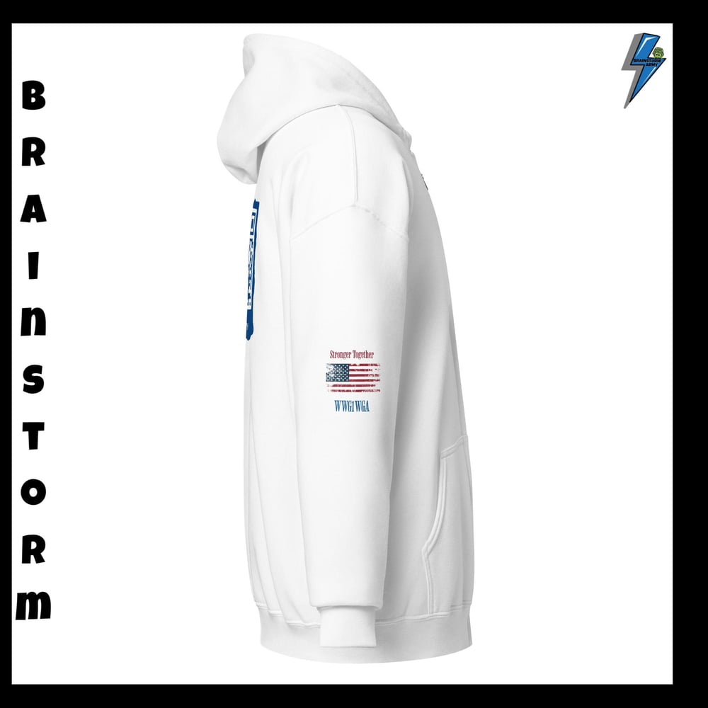 Brainstorm Army zip hoodie