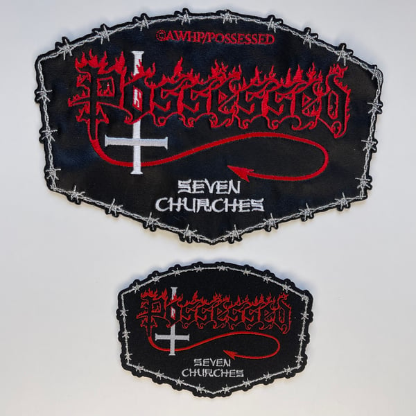 Image of Possessed - Seven Churches Patches 
