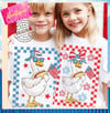 Silly Goose Patriotic Kids tee 