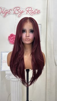 Image 13 of Burgundy blowout luxury (ready to ship) 