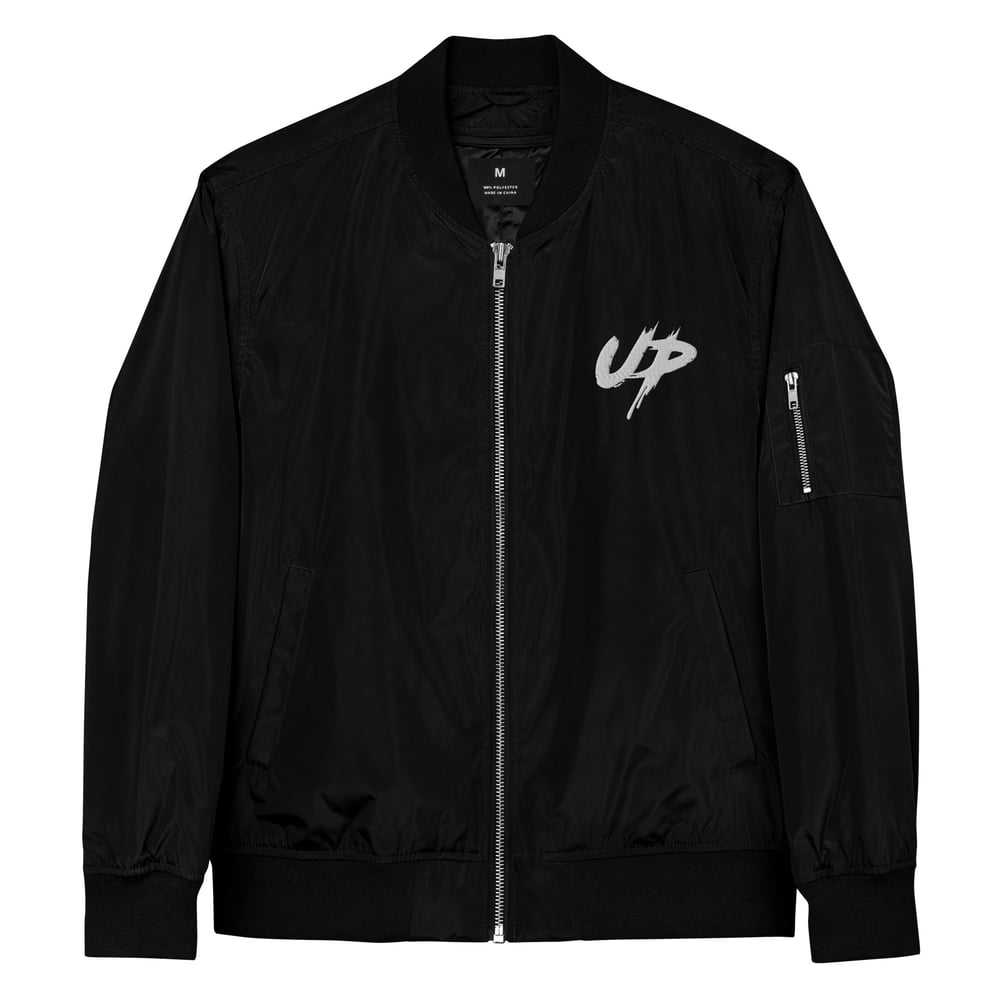 Dripped “UP” Bomber Jacket 
