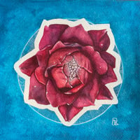 Image 1 of Mandala fleur rose 