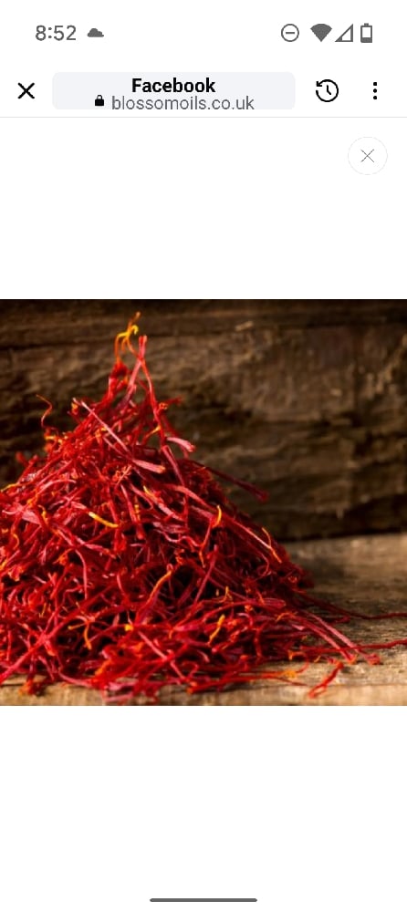 Image of spiced saffron and amber 