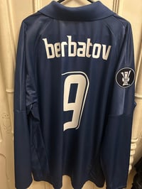 Image 11 of Tottenham Hotspur "BERBATOV 9" 2007/08 Away Long Sleeve Shirt + UEFA patch (L)