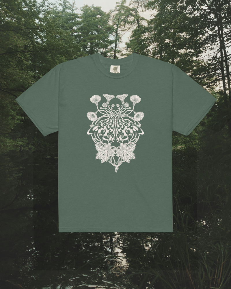 Image of Moth Talisman Comfort Colors Shirt