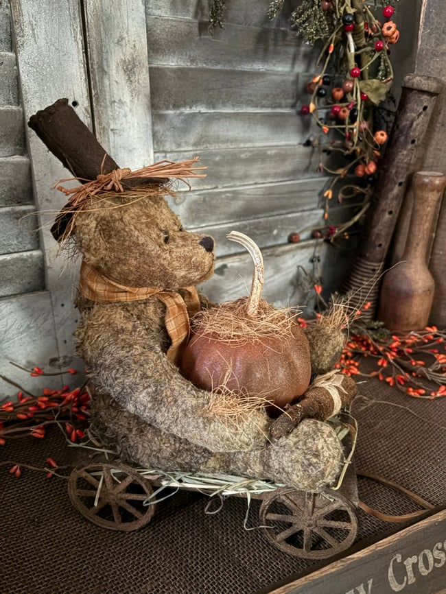#3 Scarecrow Crossing pull toy