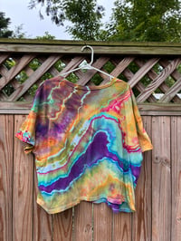 Image 2 of XXL Lazy Lightning Low Crop Tee