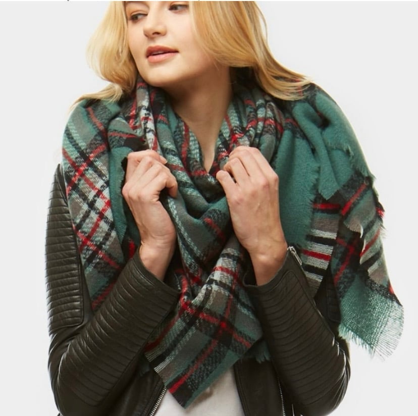 Image of Blanket Scarf .