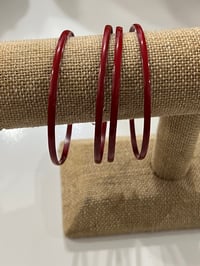 red bangle set