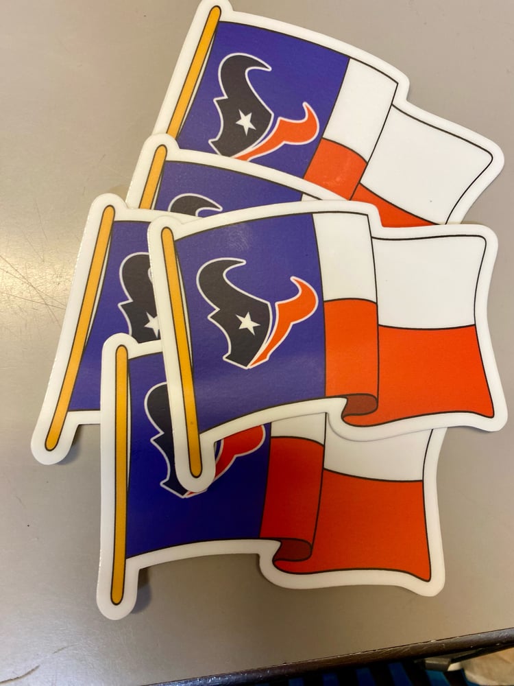 Image of Los Texans Forever sticker 