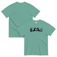 Image 2 of Peace, Love, Garcia - Unisex T-Shirt