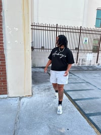 Image 3 of Custom Font Tee - Black 