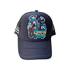 Art Of Fame/ Horror Character Mash Up Mystery Machine/ Black Trucker Hat