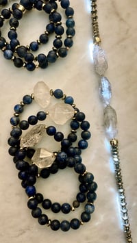 Image 4 of *new* TRIPLE T + PYRITE necklace