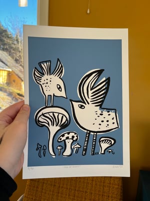 Image of «Mor og barn» A4 print